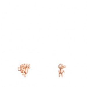 Tous Teddy Bear Small Women's Earrings 18k Gold | HJL389204 | Usa