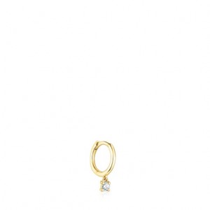 Tous Tous Basics Hoop Women's Earrings 18k Gold | GXH972861 | Usa