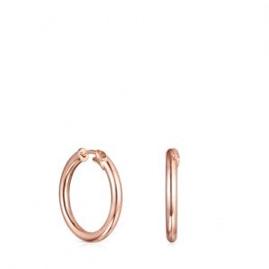 Tous Tous Basics Hoop Women's Earrings 18k Gold | GFX346712 | Usa