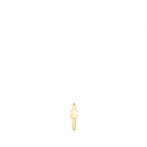 Tous Tous Basics Hoop Women's Earrings 18k Gold | TVM614092 | Usa