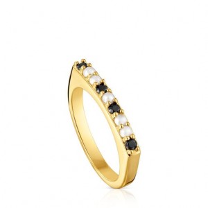 Tous Tous Basics Small Women's Rings 18k Gold | ECU720598 | Usa