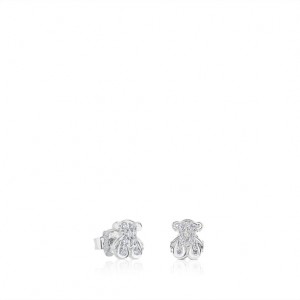 Tous Tous Bear Small Women's Earrings 18k Gold | QVO983176 | Usa