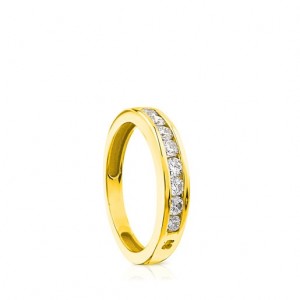 Tous Tous Diamonds Diamond Women's Rings 18k Gold | GLF592137 | Usa