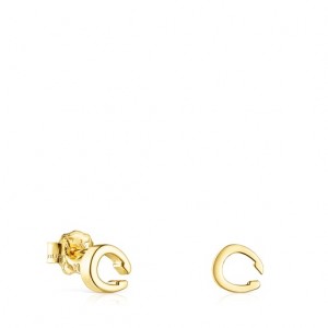 Tous Tous Good Vibes Women's Earrings 18k Gold | BGP671954 | Usa