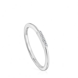 Tous Tous Grain Diamond Women's Rings 18k Gold | ZIL159206 | Usa