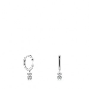 Tous Tous Grain Hoop Women's Earrings 18k Gold | OPA523869 | Usa