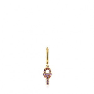 Tous Tous Manifesto Individual Women's Earrings 18k Gold | VLP954823 | Usa