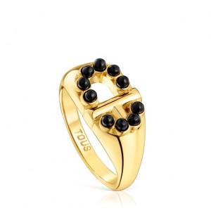 Tous Tous Manifesto Medium Women's Rings 18k Gold | JHX425136 | Usa