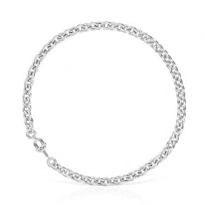 Tous Tous Manifesto Short Women's Necklaces Silver | TVS124730 | Usa