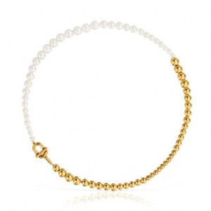 Tous Tous Manifesto Short Women's Necklaces 18k Gold | LER173089 | Usa