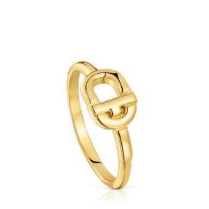 Tous Tous Manifesto Small Women's Rings 18k Gold | JHS805639 | Usa