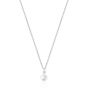 Tous Tous Pearls Short Women's Necklaces Silver | UEG894623 | Usa