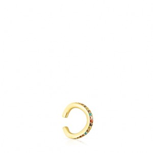 Tous Tous Vibrant Colors Individual Women's Earrings 18k Gold | XEJ876145 | Usa