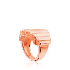 Tous Vermeil Women's Rings 18k Gold | JAF156238 | Usa