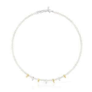 Tous Virtual Garden Short Women's Necklaces 18k Gold | YGB532987 | Usa