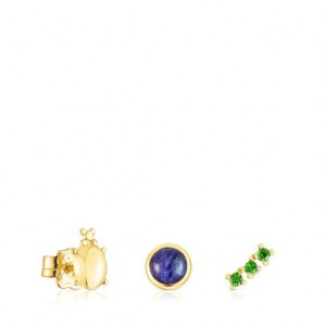 Tous Virtual Garden Small Women's Earrings 18k Gold | PDJ437152 | Usa