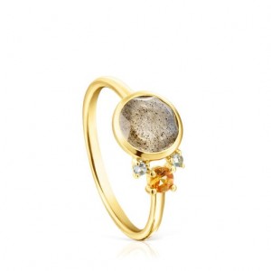 Tous Virtual Garden Small Women's Rings 18k Gold | XLM201946 | Usa