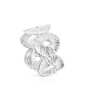 Tous Wicker Medium Women's Rings Silver | WOZ423516 | Usa