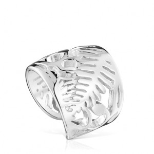 Tous Yunque Large Women's Rings Silver | FKT926047 | Usa