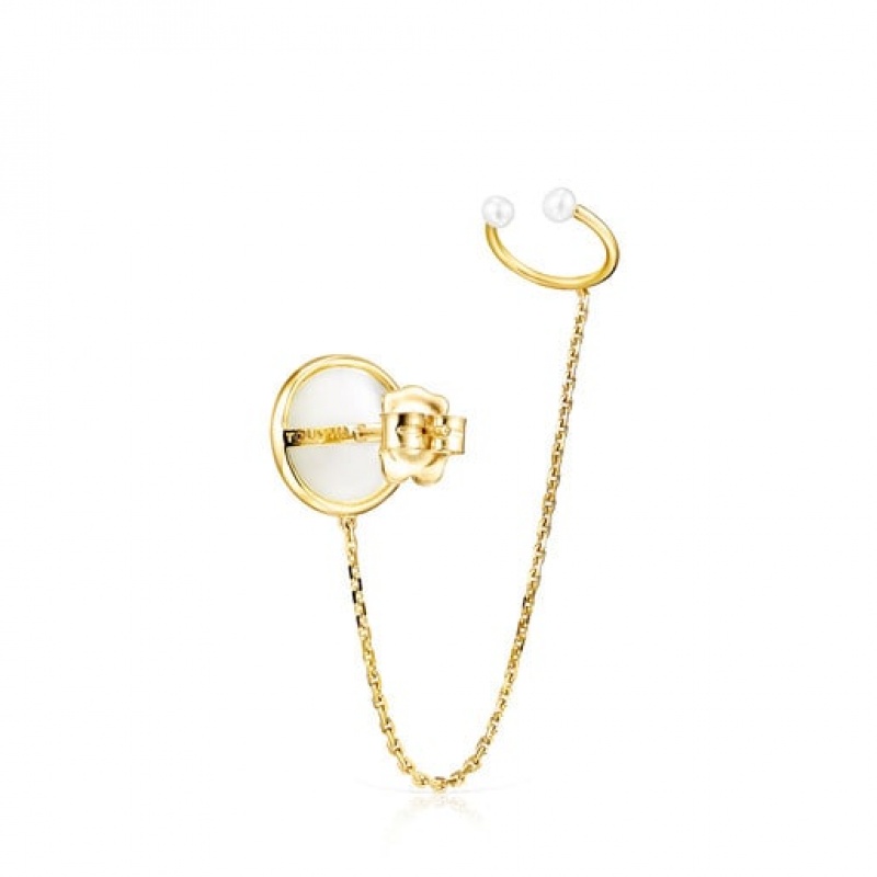 Tous Avalon Women's Earrings 18k Gold | OXT459230 | Usa