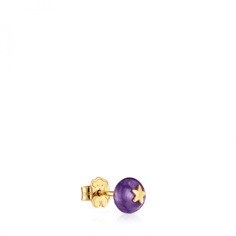 Tous Balloon Individual Women's Earrings 18k Gold | SDF689340 | Usa