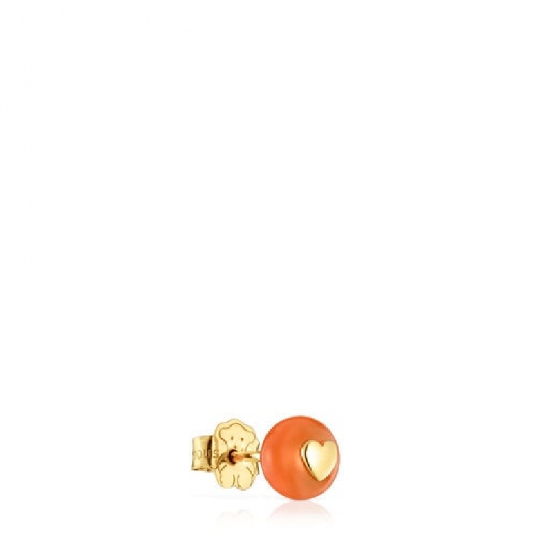 Tous Balloon Individual Women's Earrings 18k Gold | XLA687534 | Usa