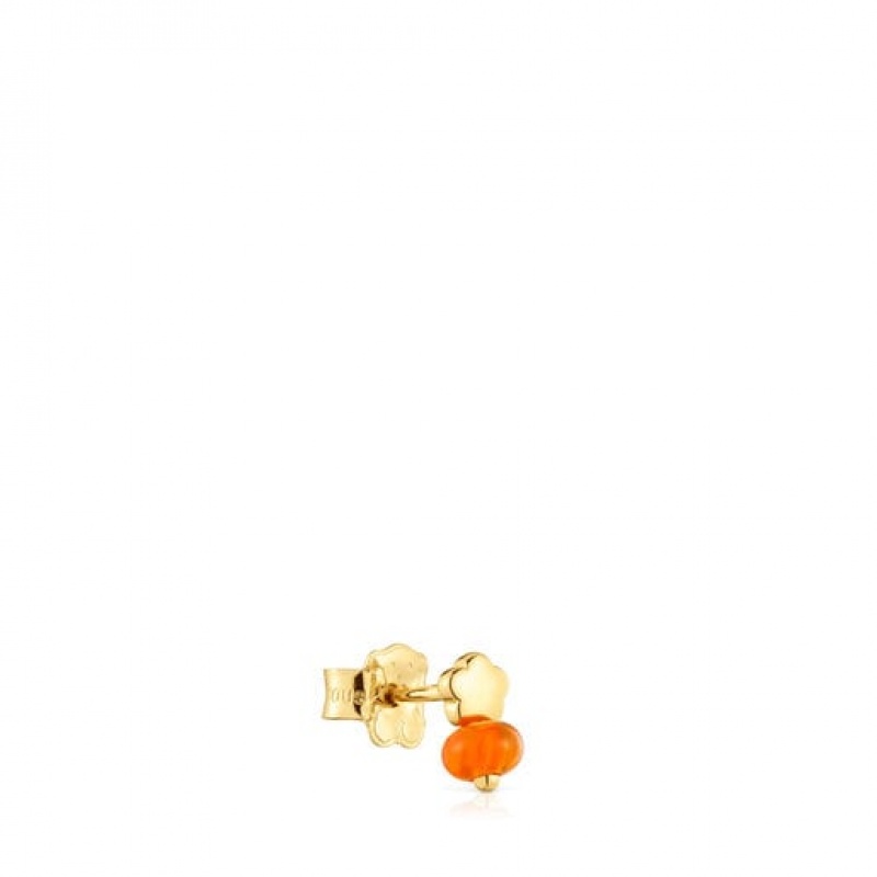 Tous Balloon Individual Women's Earrings 18k Gold | WUH028769 | Usa