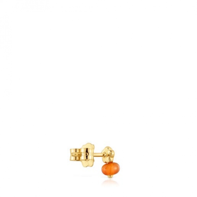 Tous Balloon Individual Women's Earrings 18k Gold | WUH028769 | Usa