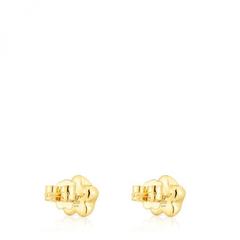 Tous Balloon Small Women's Earrings 18k Gold | HYB047859 | Usa