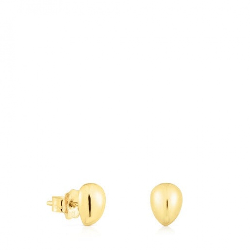 Tous Balloon Small Women\'s Earrings 18k Gold | DHV597860 | Usa