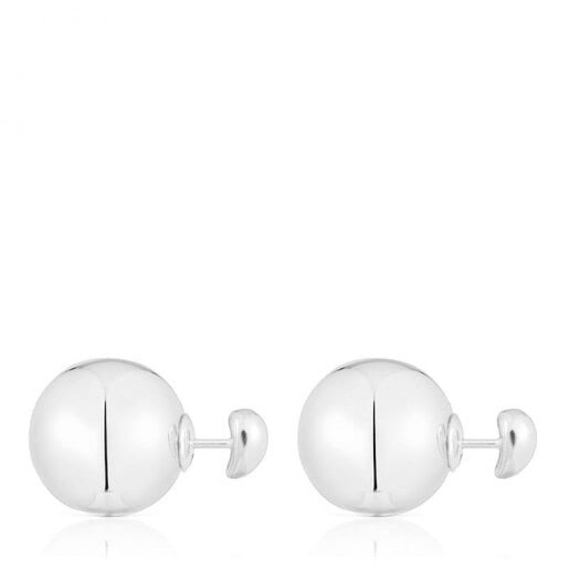 Tous Balloon Small Women's Earrings Silver | KHY698415 | Usa