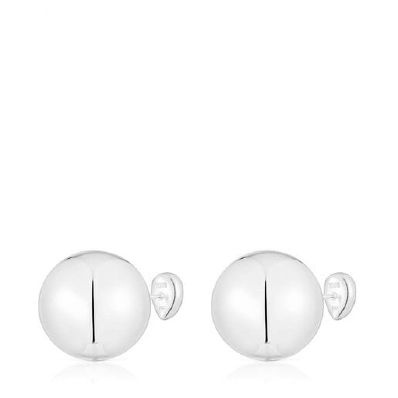 Tous Balloon Small Women's Earrings Silver | KHY698415 | Usa