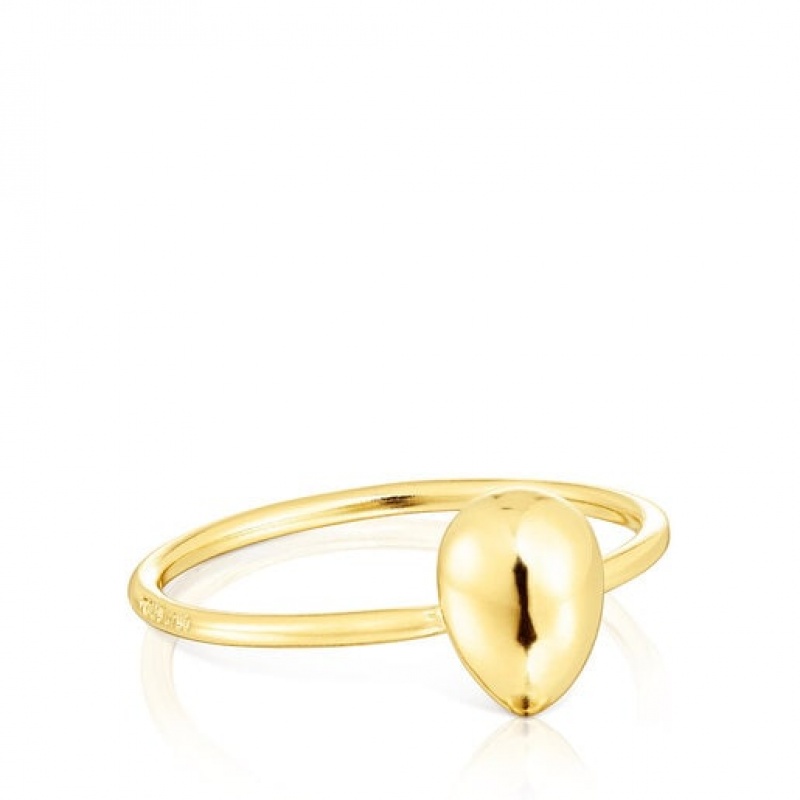 Tous Balloon Small Women's Rings 18k Gold | FLN731468 | Usa