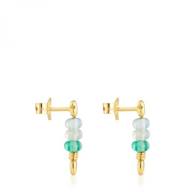 Tous Balloon Women's Earrings 18k Gold | UAQ594027 | Usa