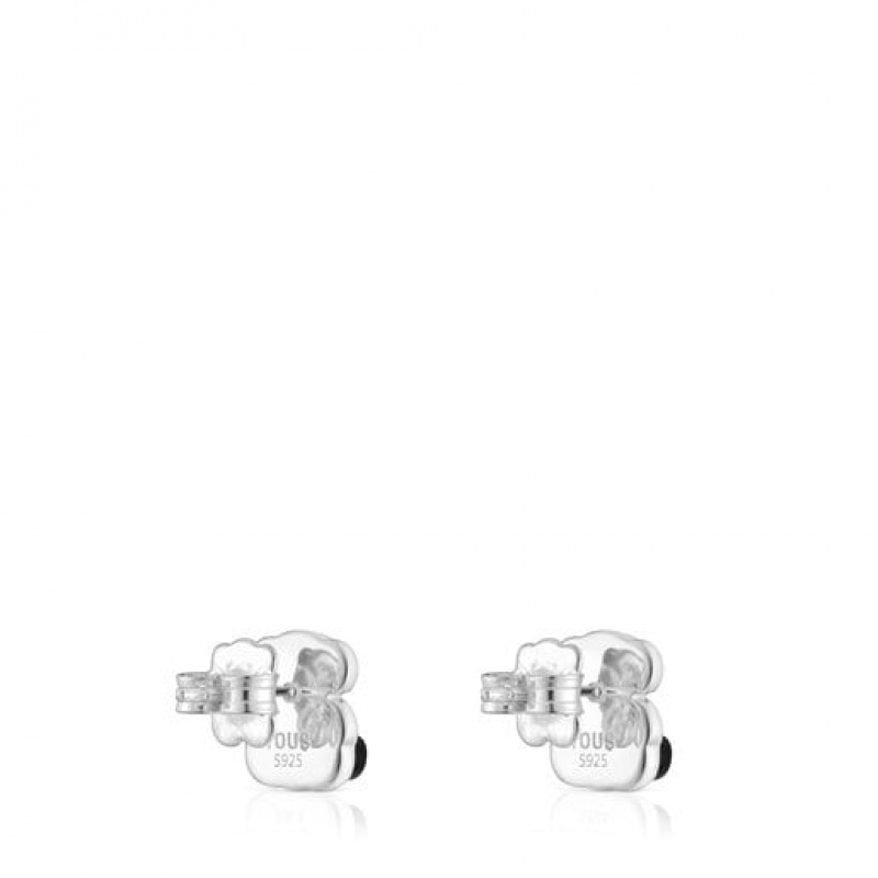 Tous Bold Bear Small Women's Earrings Silver | ERC281637 | Usa