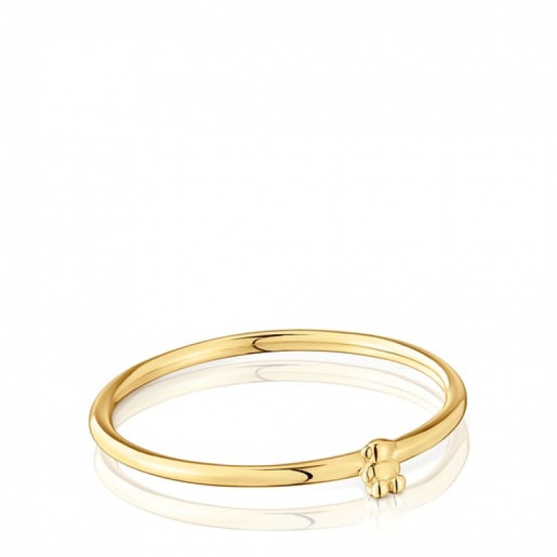 Tous Bold Bear Small Women's Rings 18k Gold | BAM720649 | Usa