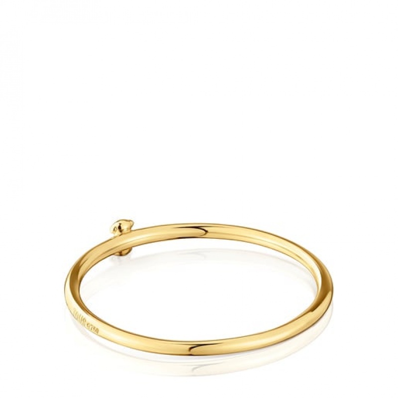 Tous Bold Bear Small Women's Rings 18k Gold | BAM720649 | Usa