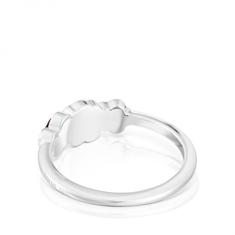 Tous Bold Motif Small Women's Rings Silver | ONW405698 | Usa