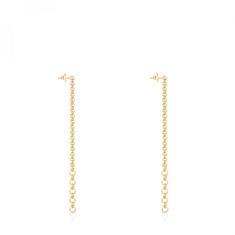 Tous Calin Long Women's Earrings 18k Gold | JNT958234 | Usa