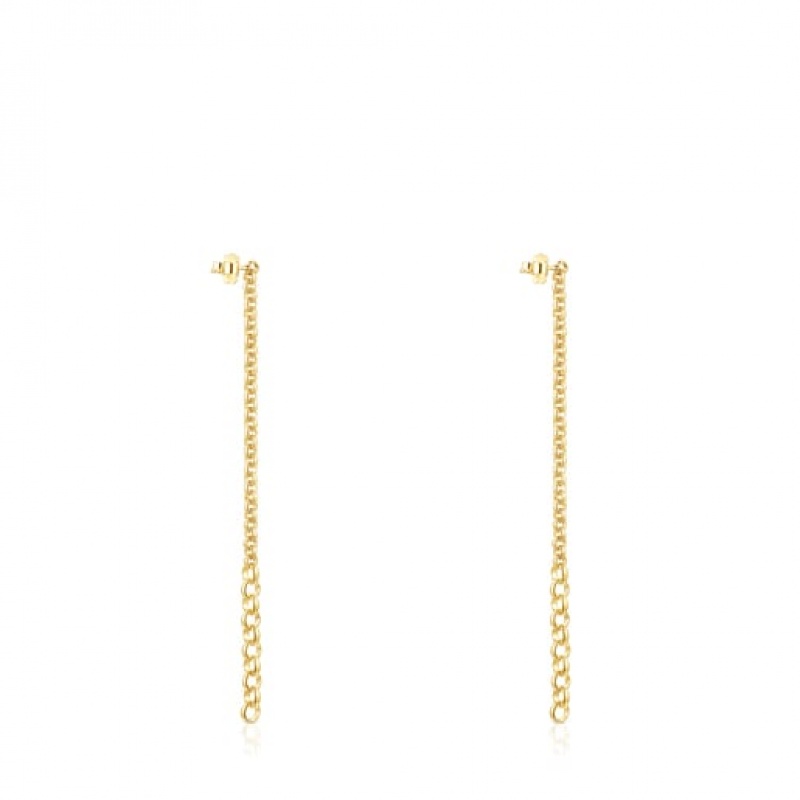 Tous Calin Long Women's Earrings 18k Gold | JNT958234 | Usa