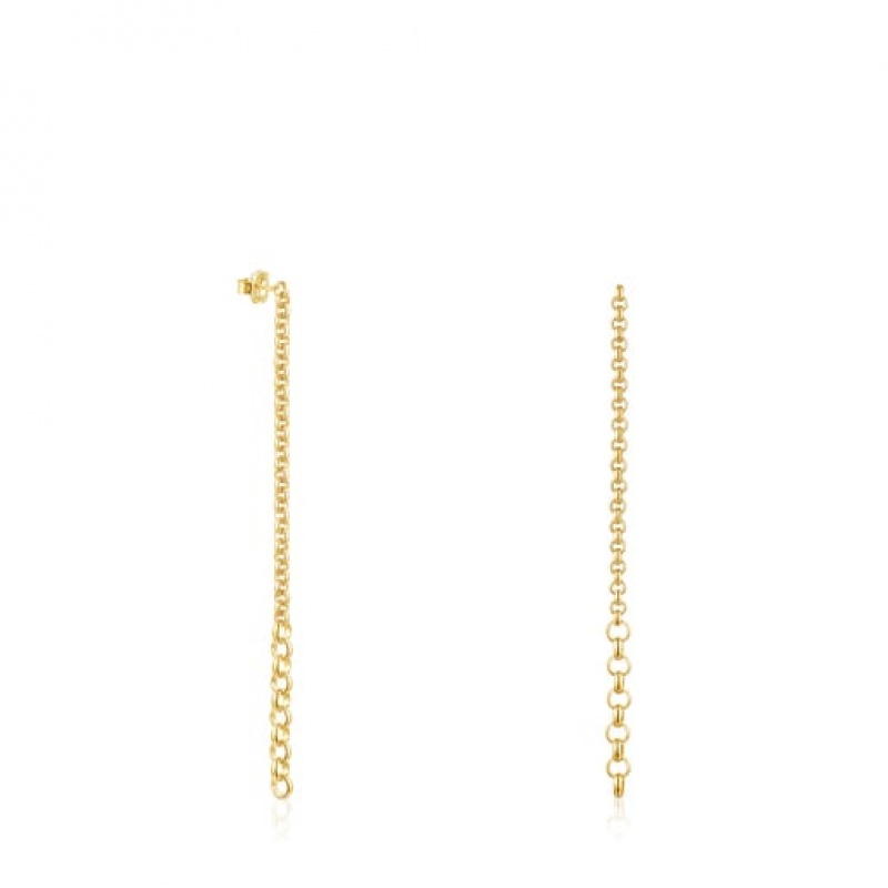 Tous Calin Long Women\'s Earrings 18k Gold | JNT958234 | Usa