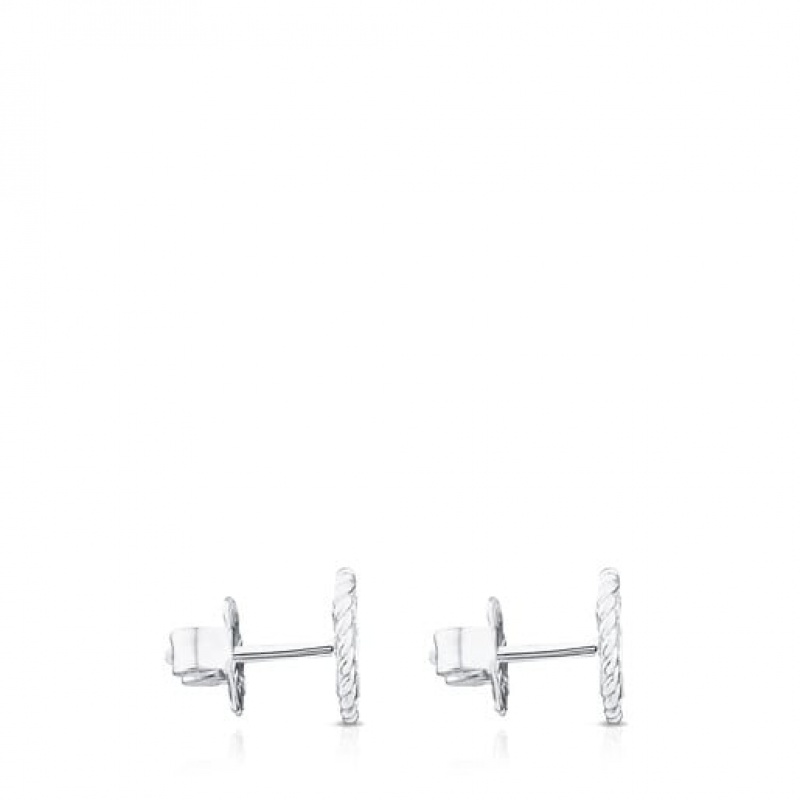 Tous Camee Small Women's Earrings Silver | UPW690823 | Usa