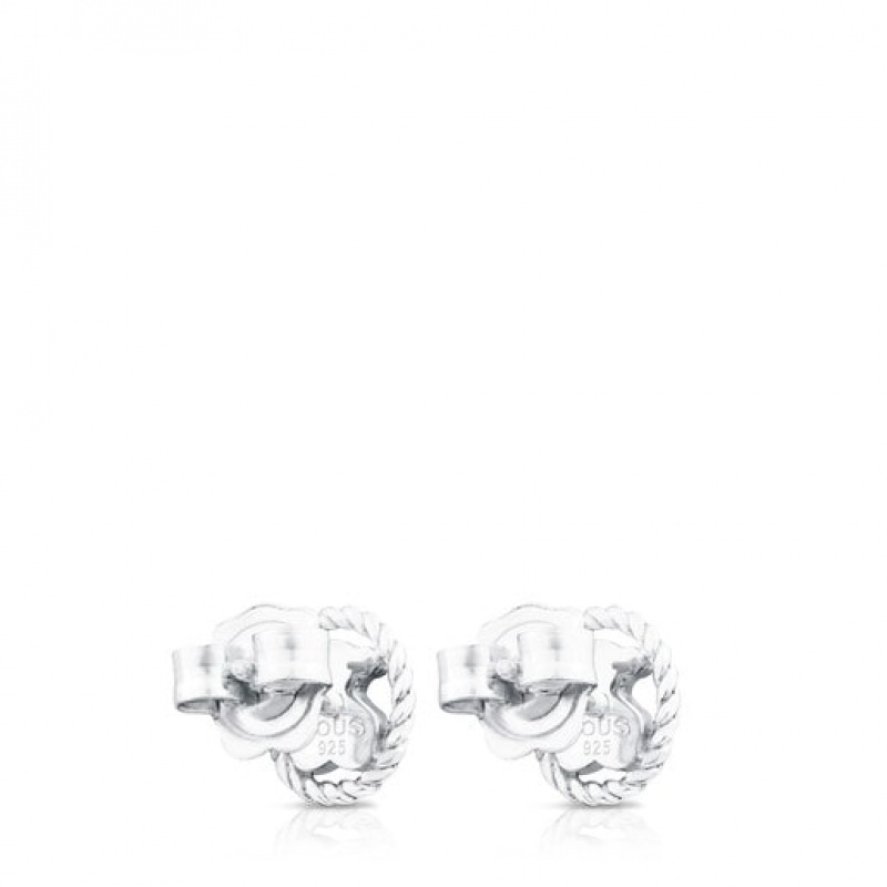 Tous Camee Small Women's Earrings Silver | UPW690823 | Usa