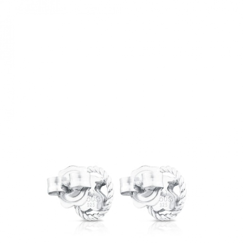 Tous Camee Small Women's Earrings Silver | FGM189230 | Usa