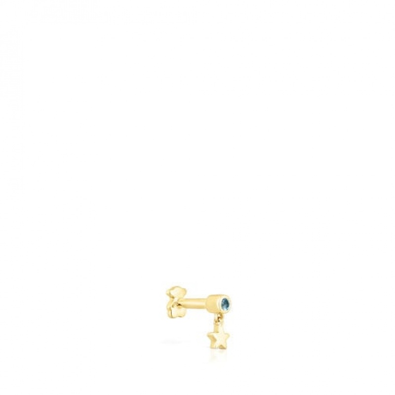 Tous Cool Joy Individual Women's Earrings 18k Gold | OQV419258 | Usa