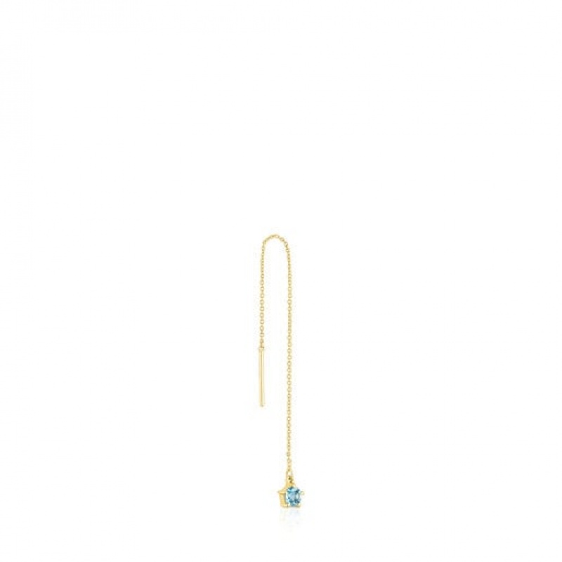 Tous Cool Joy Individual Women's Earrings 18k Gold | IMT489270 | Usa