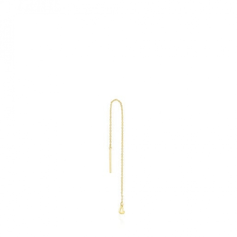 Tous Cool Joy Individual Women's Earrings 18k Gold | RVF968051 | Usa