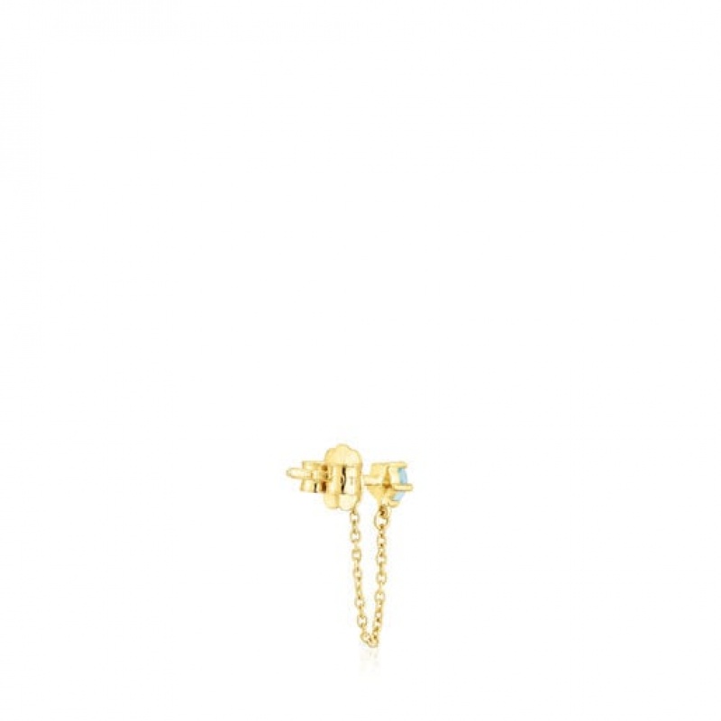 Tous Cool Joy Individual Women's Earrings 18k Gold | NSZ045813 | Usa