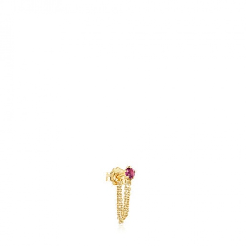 Tous Cool Joy Individual Women's Earrings 18k Gold | NTZ459627 | Usa