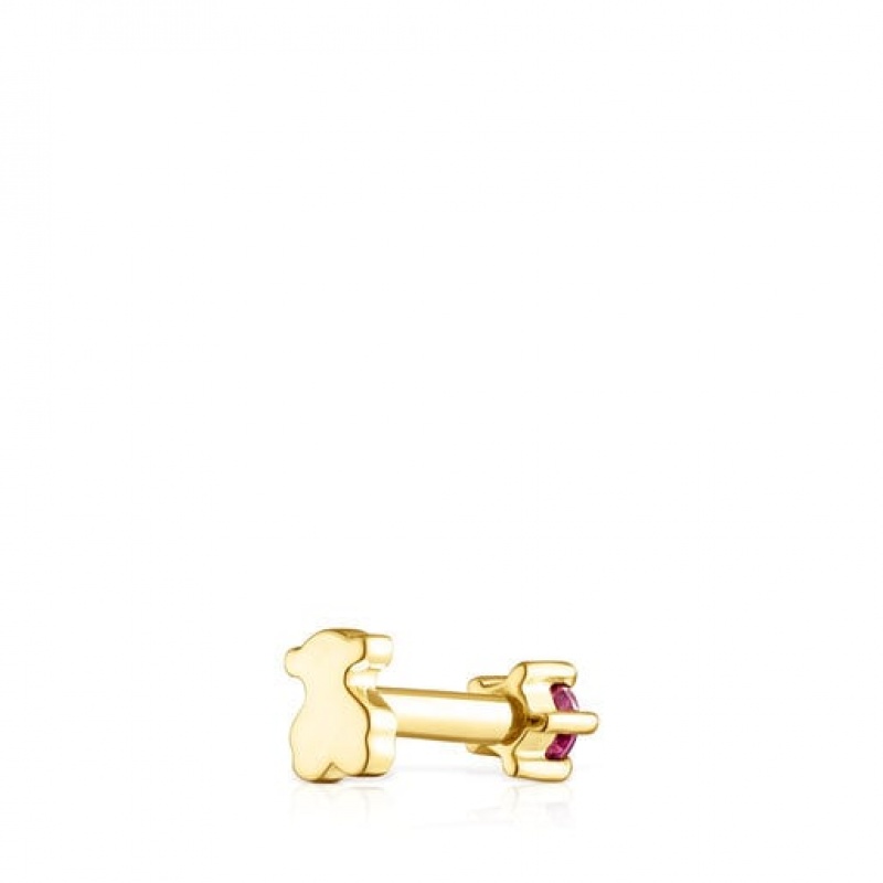 Tous Cool Joy Individual Women's Earrings 18k Gold | KBV196538 | Usa